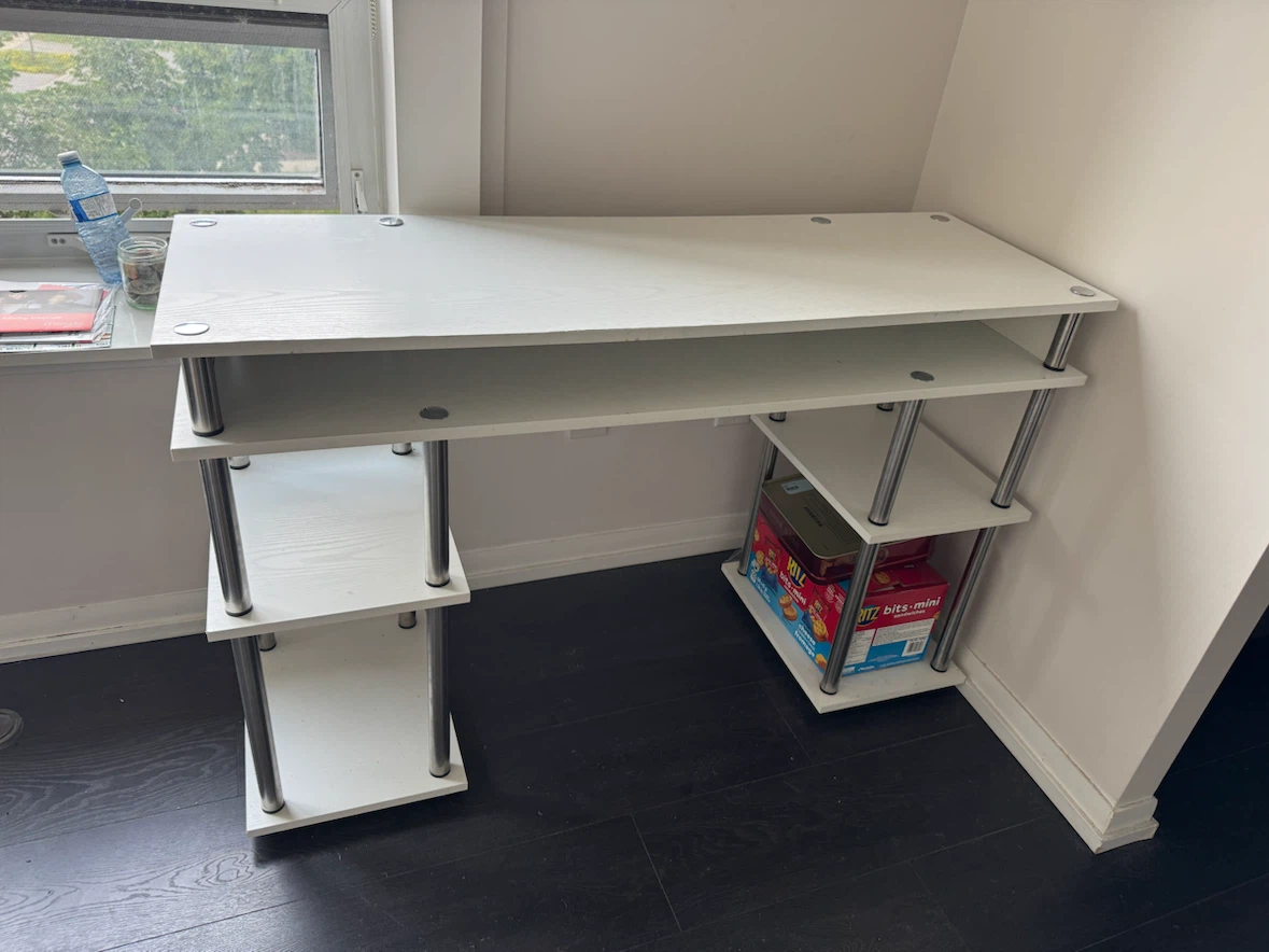 Desk / TV Stand with Storage - Dismantlable & Easy to Transport