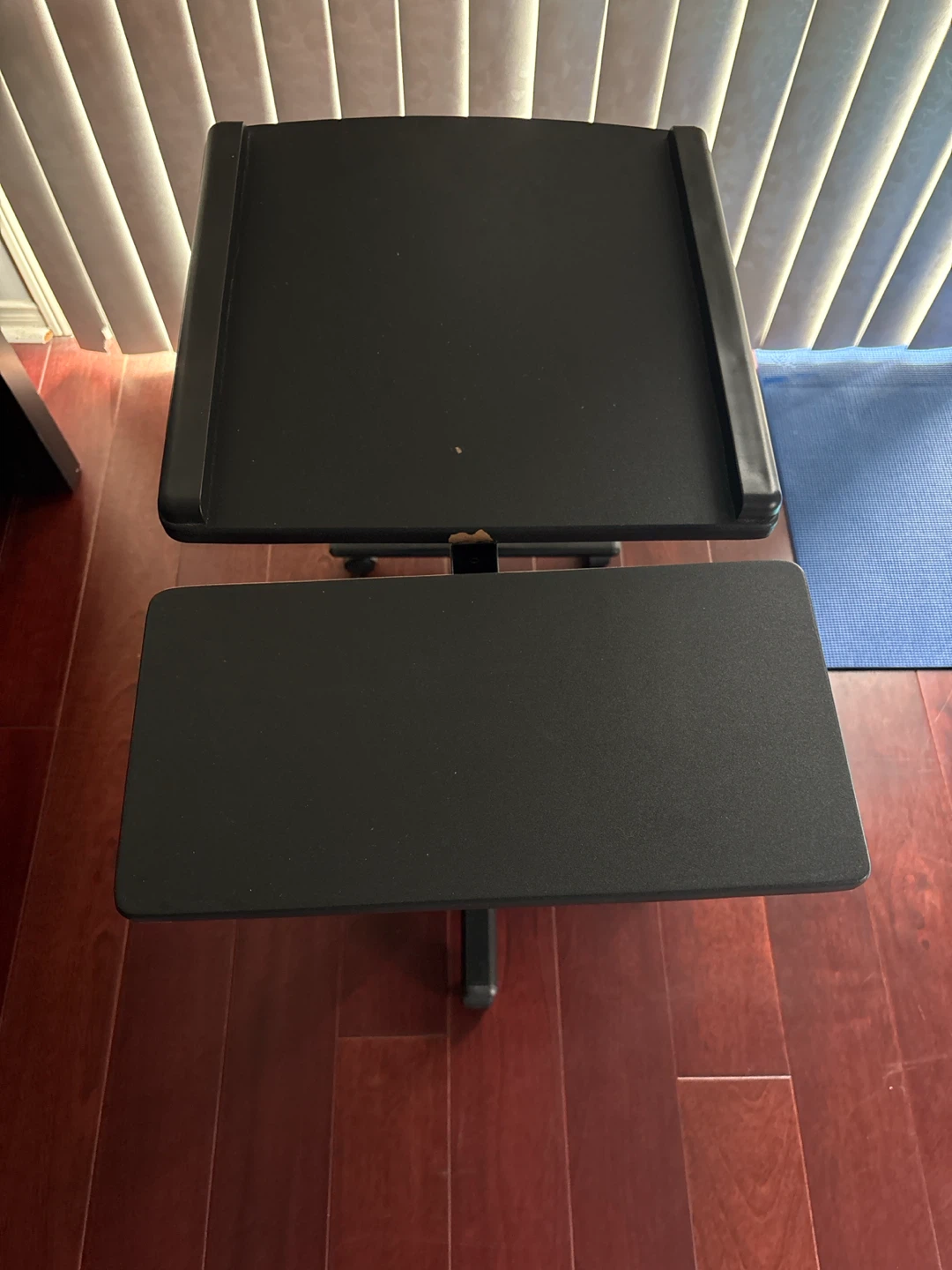 Adjustable Rolling Laptop Desk - photo 2