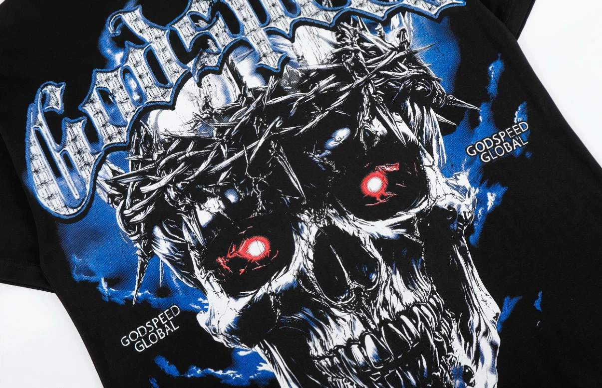 Godspeed Global Skull T-Shirt - photo 2