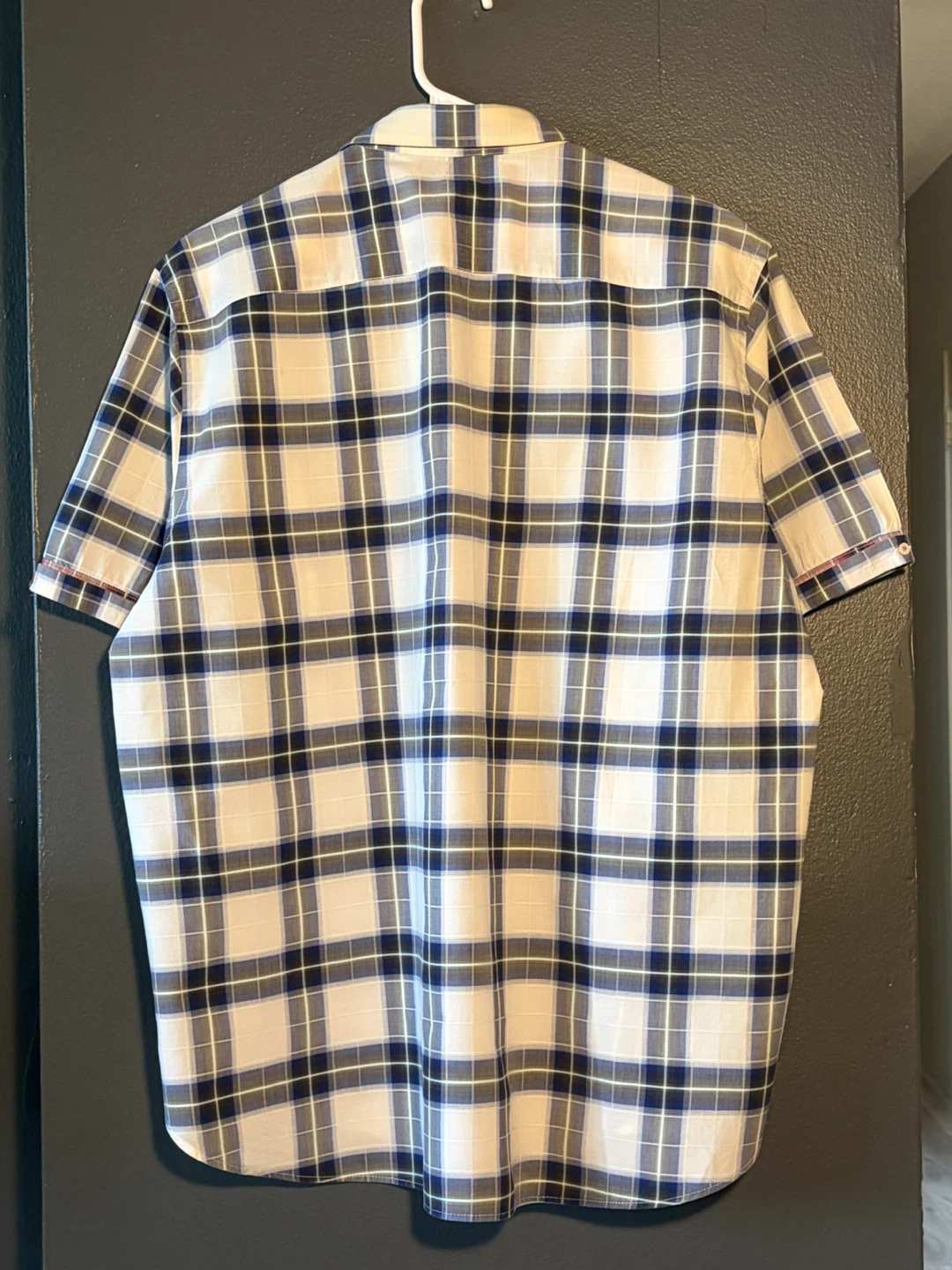Ted Baker London Plaid Short Sleeve Button-Up Shirt Size 6 - photo 2