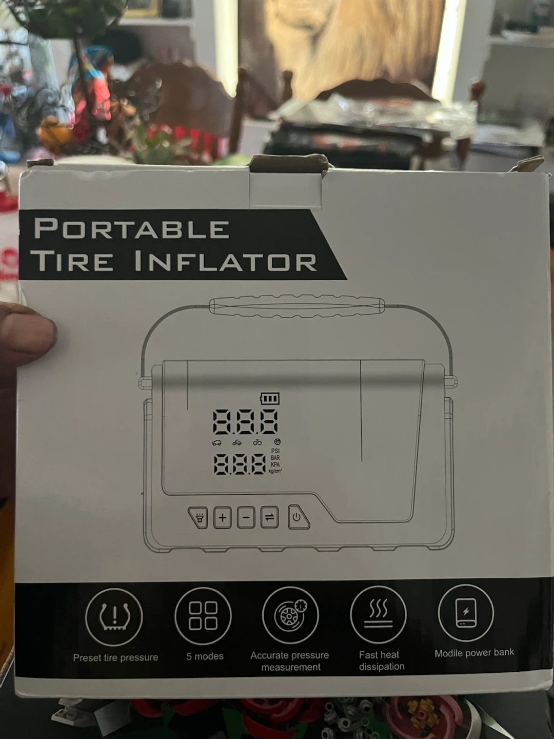 Portable Tire Inflator