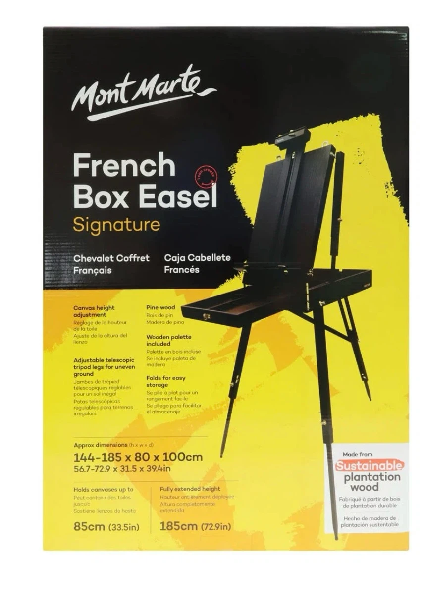 Mont Marte French Box Easel Signature