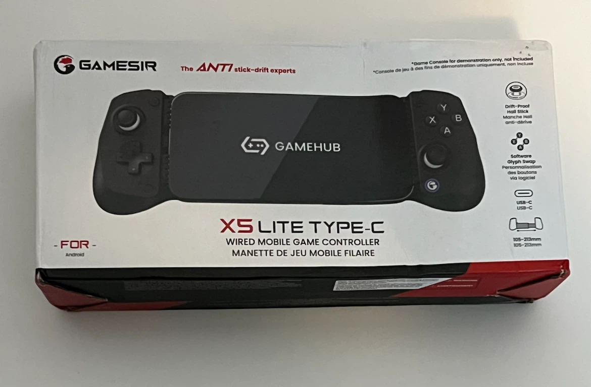Gamesir X5 Lite Type-C Wired Mobile Game Controller for Android