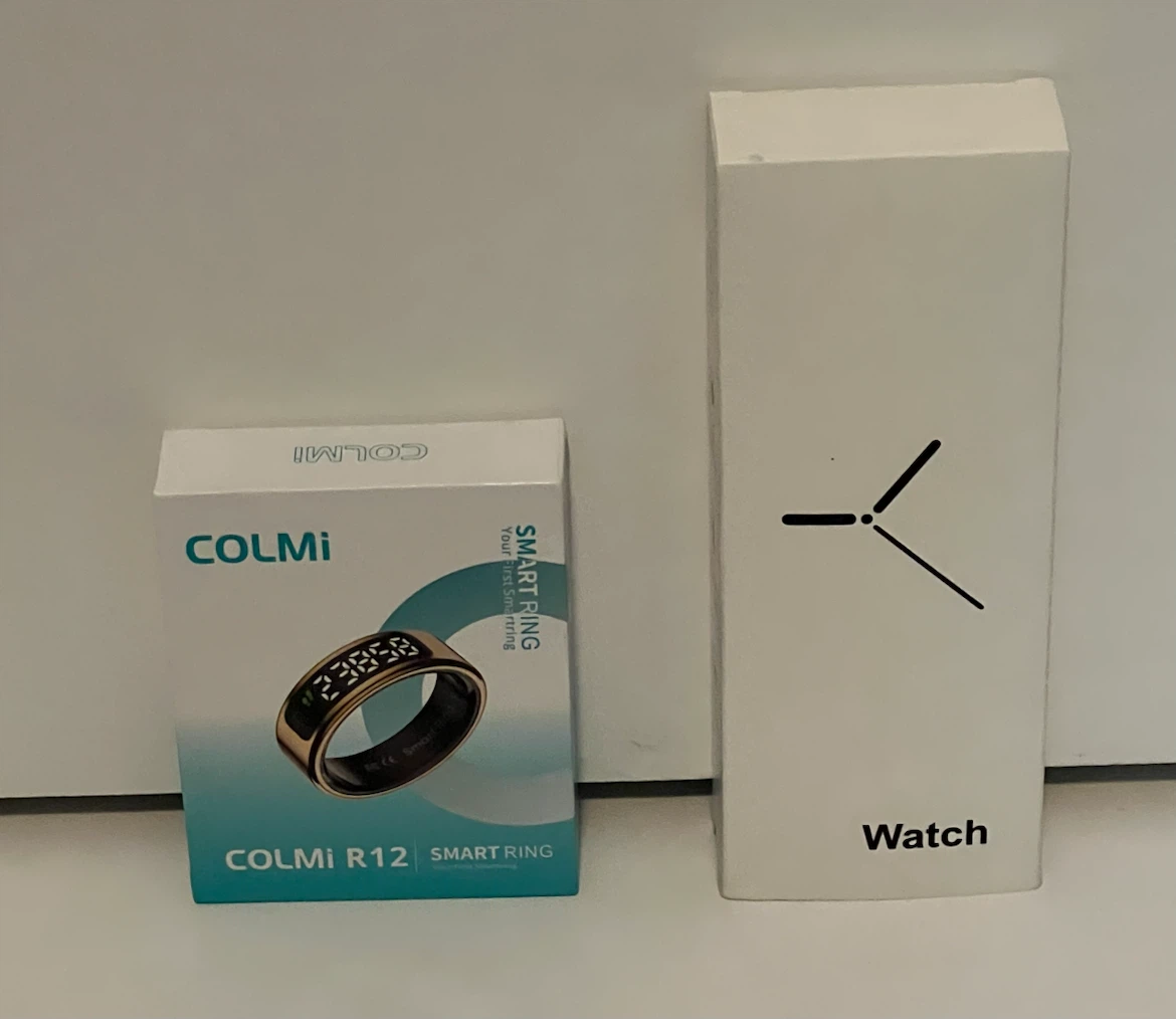 COLMI R12 Smart Ring & Smart Watch Bundle