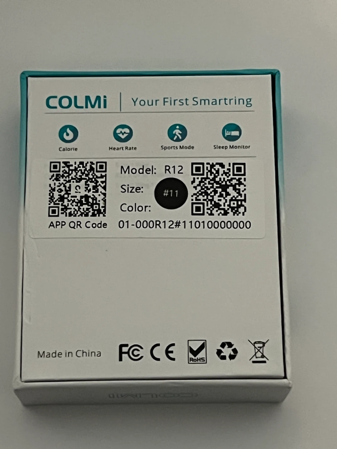 COLMI R12 Smart Ring & Smart Watch Bundle - photo 2