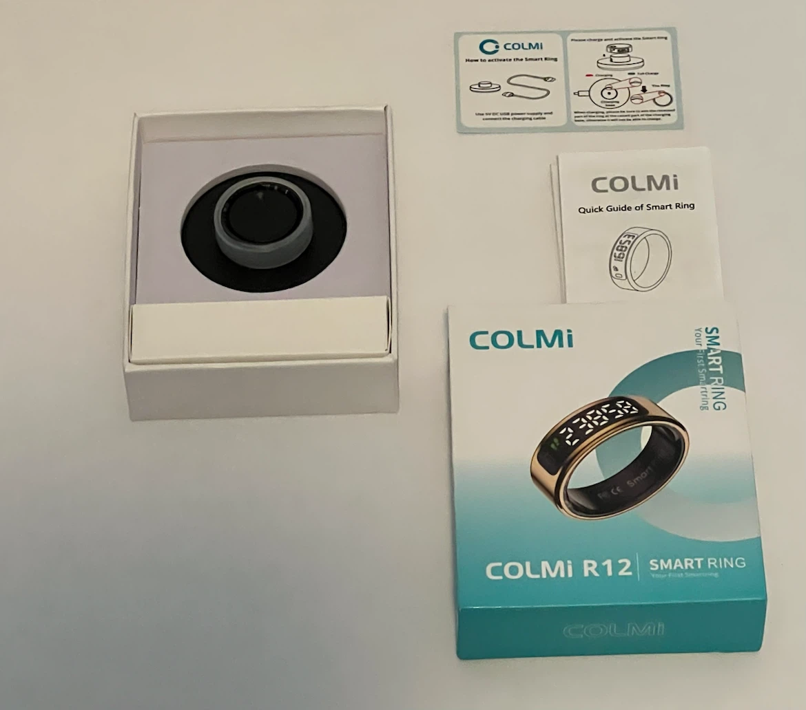 COLMI R12 Smart Ring & Smart Watch Bundle - photo 3