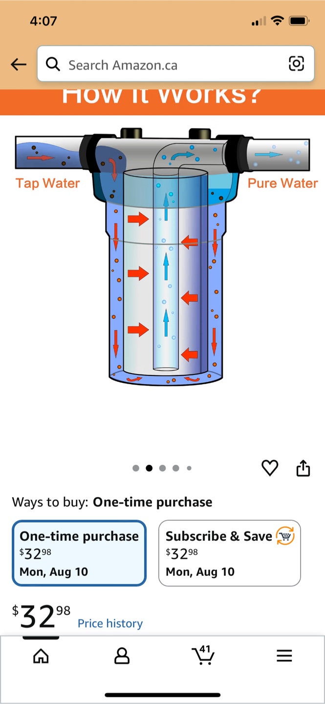 Geekpure 10 Inch Carbon Block Water Filter - 5 Micron - photo 2