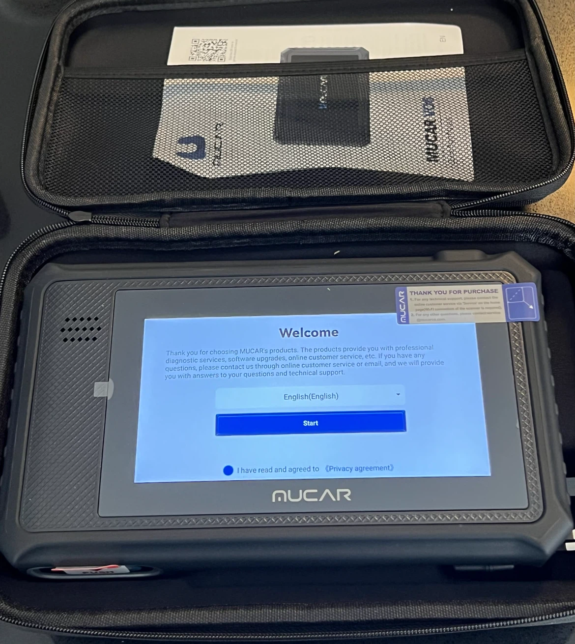 MUCAR VO6 OBD2 Diagnostic Scanner Tool - photo 4