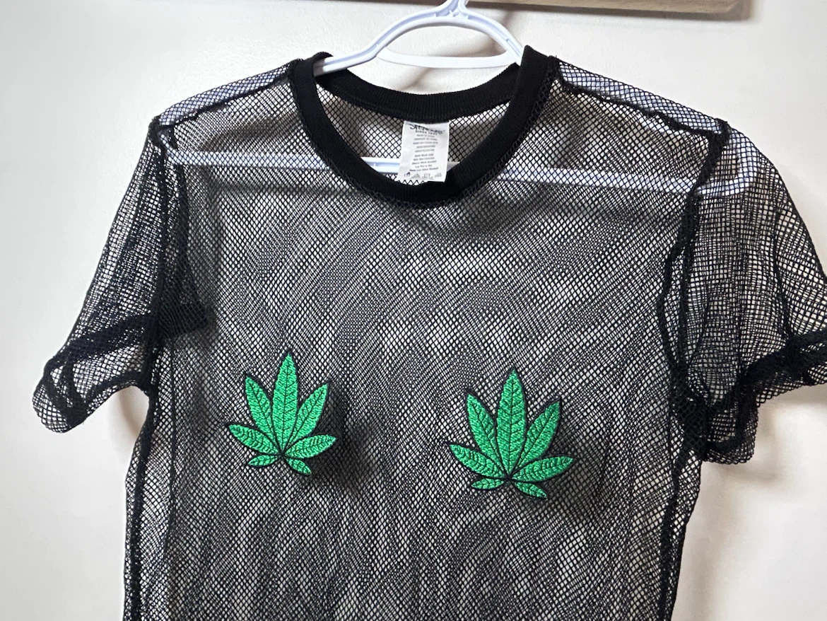 Spencers Black Fishnet T-Shirt - photo 4