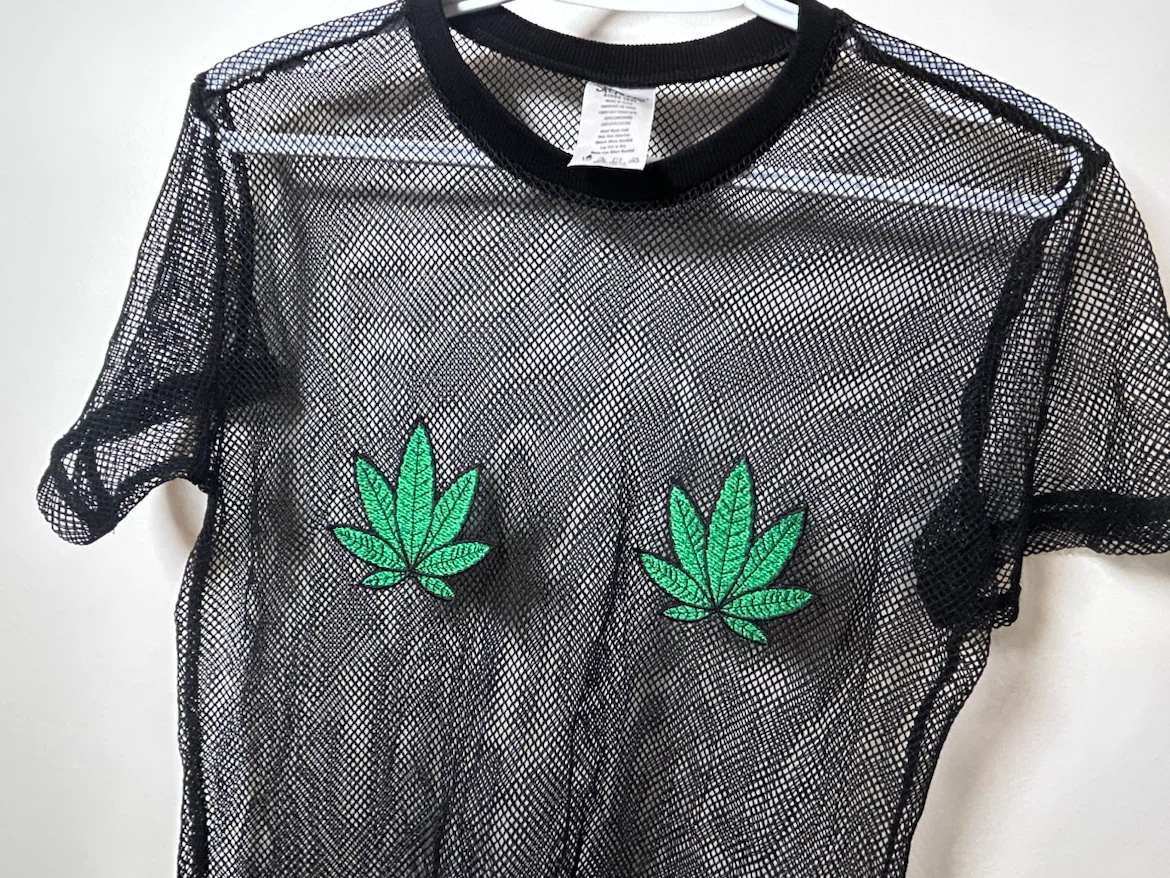 Spencers Black Fishnet T-Shirt - photo 5