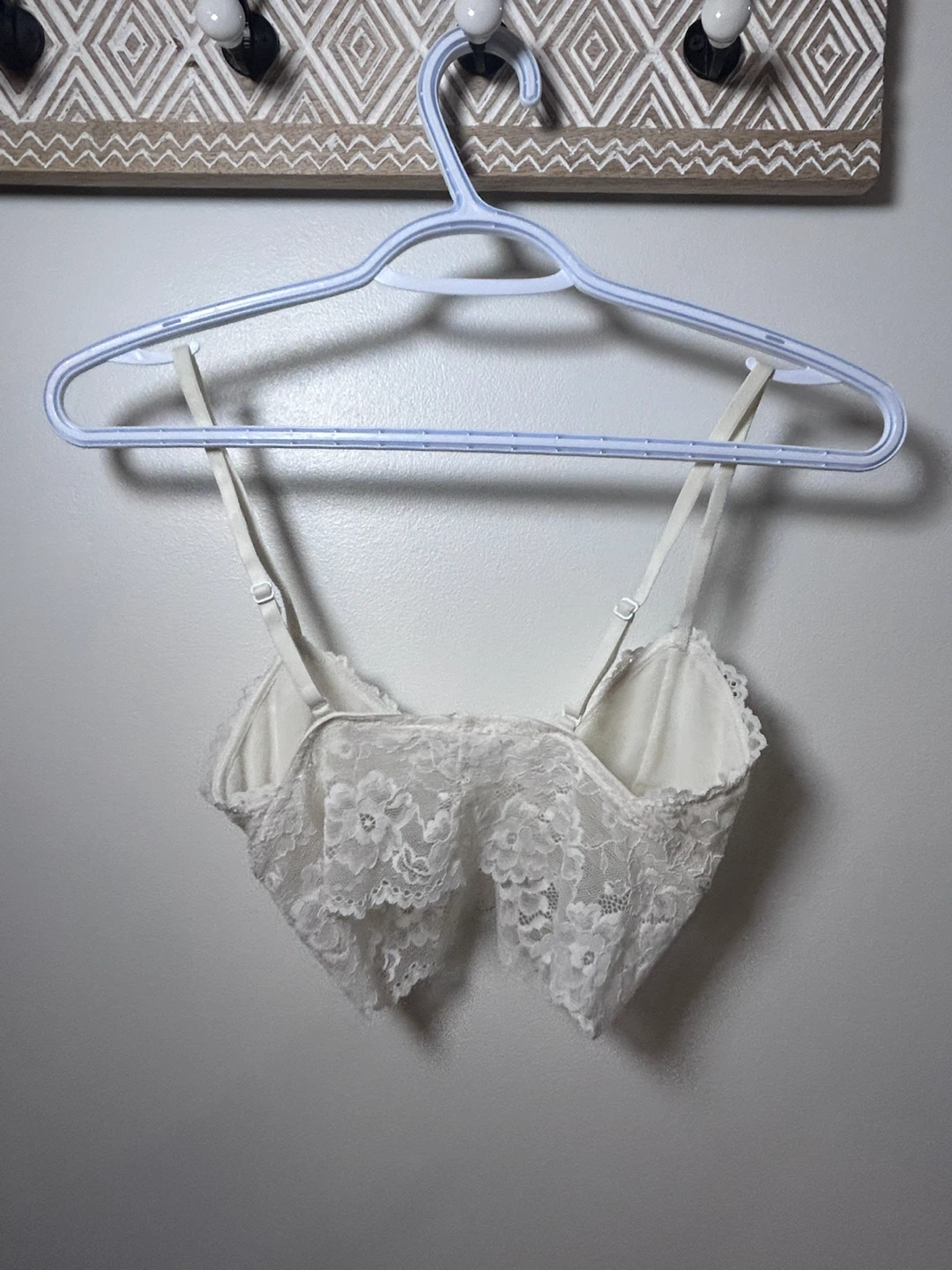 Garage White Lace Bralette - photo 3