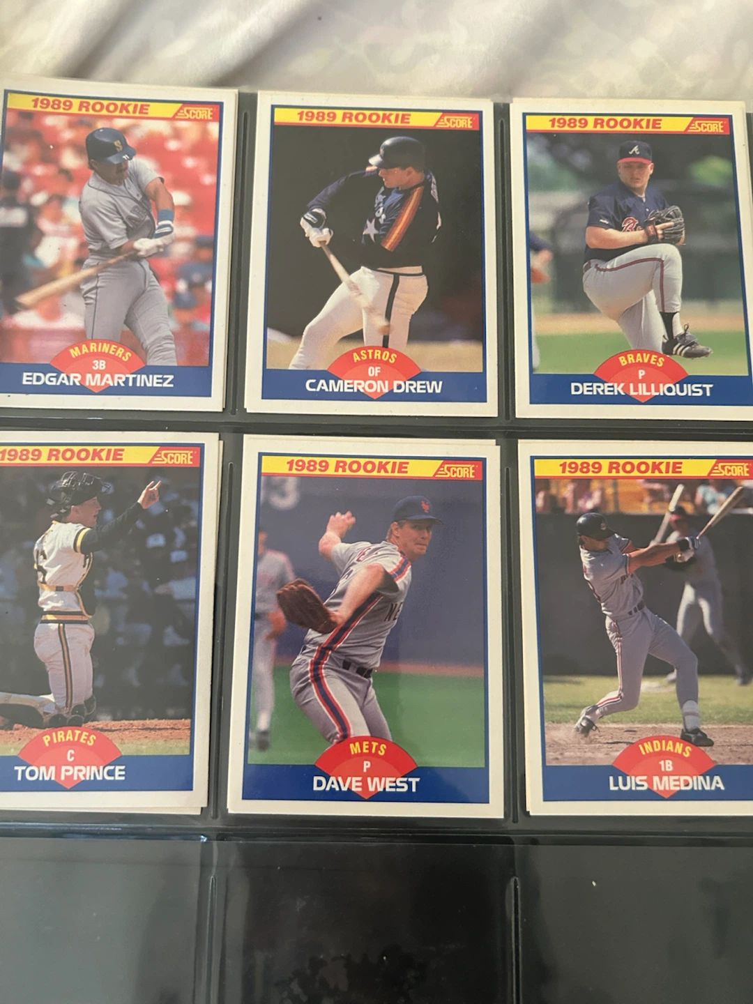 1989 Score Baseball Rookie Cards