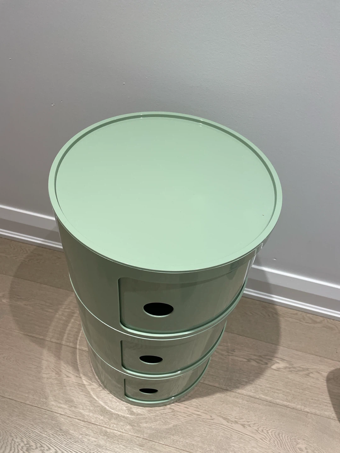 Sage Green 3-Drawer Small Cabinet - photo 3