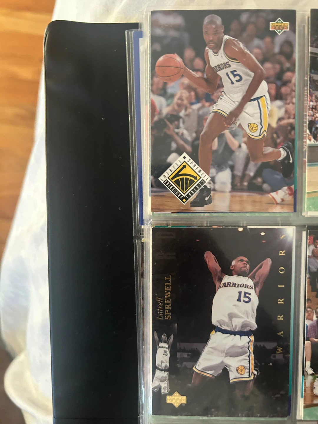 Latrell Sprewell Golden State Warriors Basketball Card - photo 2