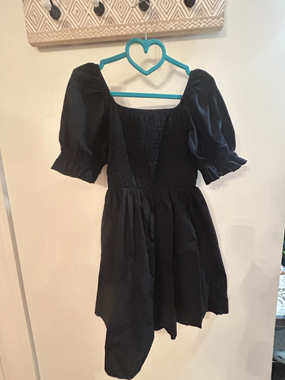 Black Puff Sleeve Dress - photo 2