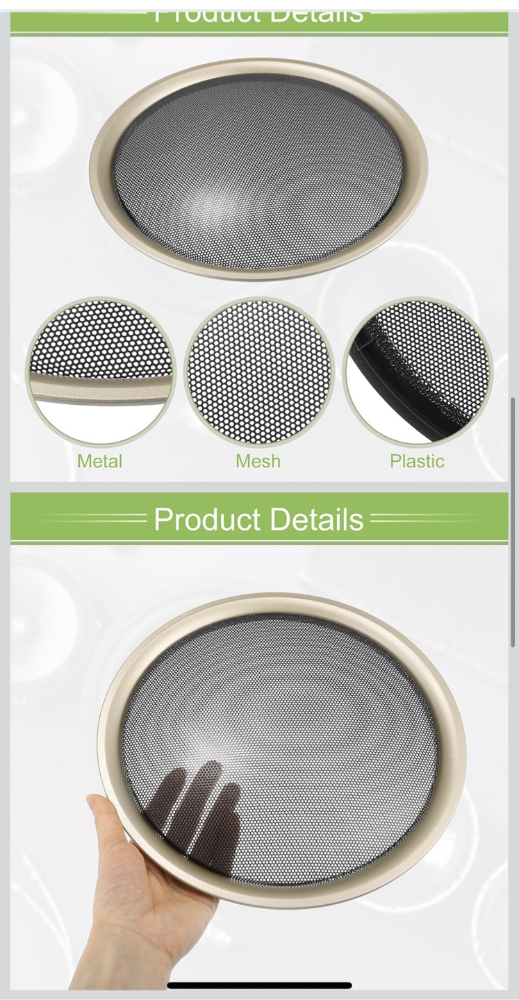 10 Inch Audio Speaker Cover Grills (Pack of 1) - photo 3