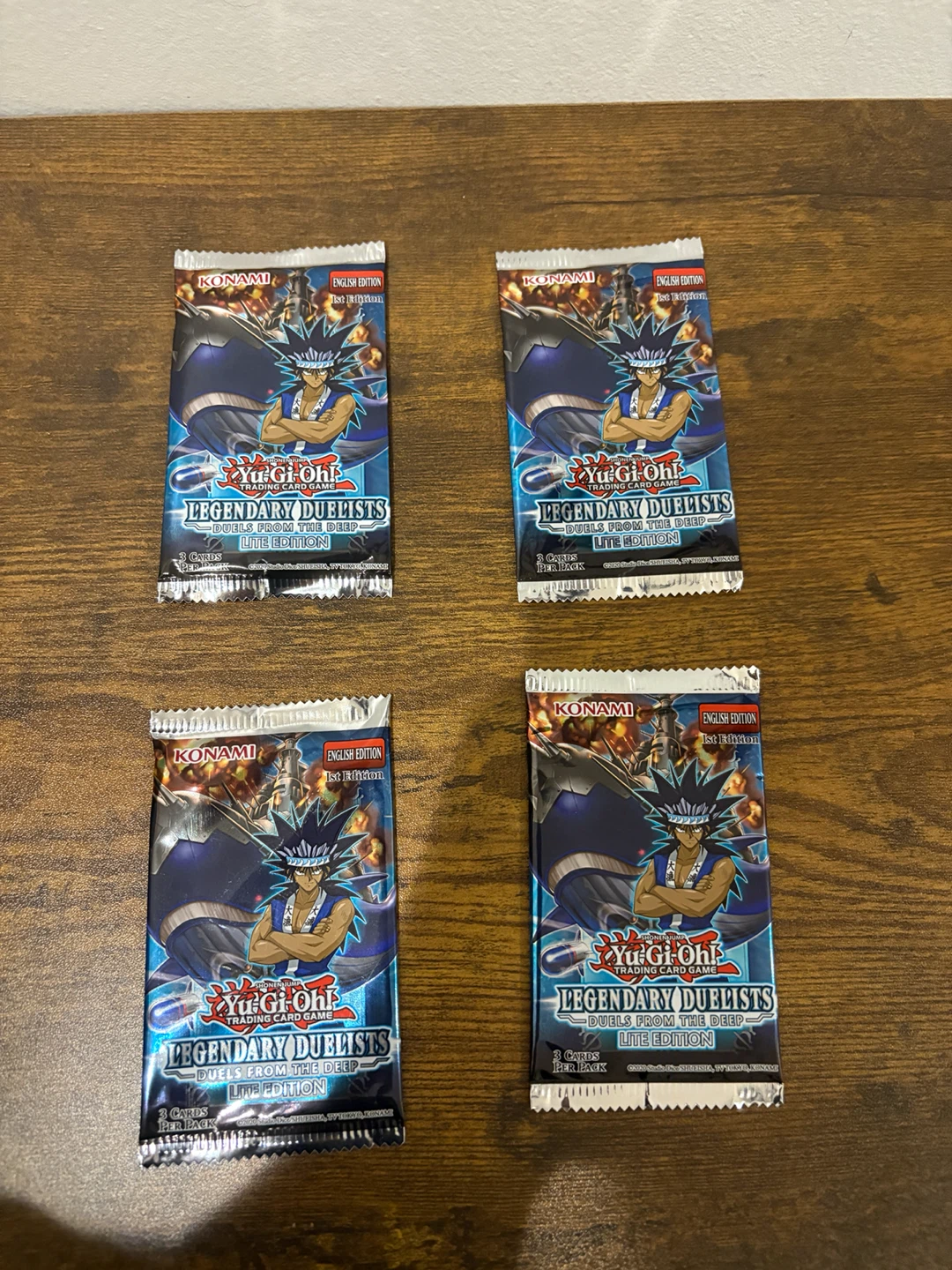 Yu-Gi-Oh packs