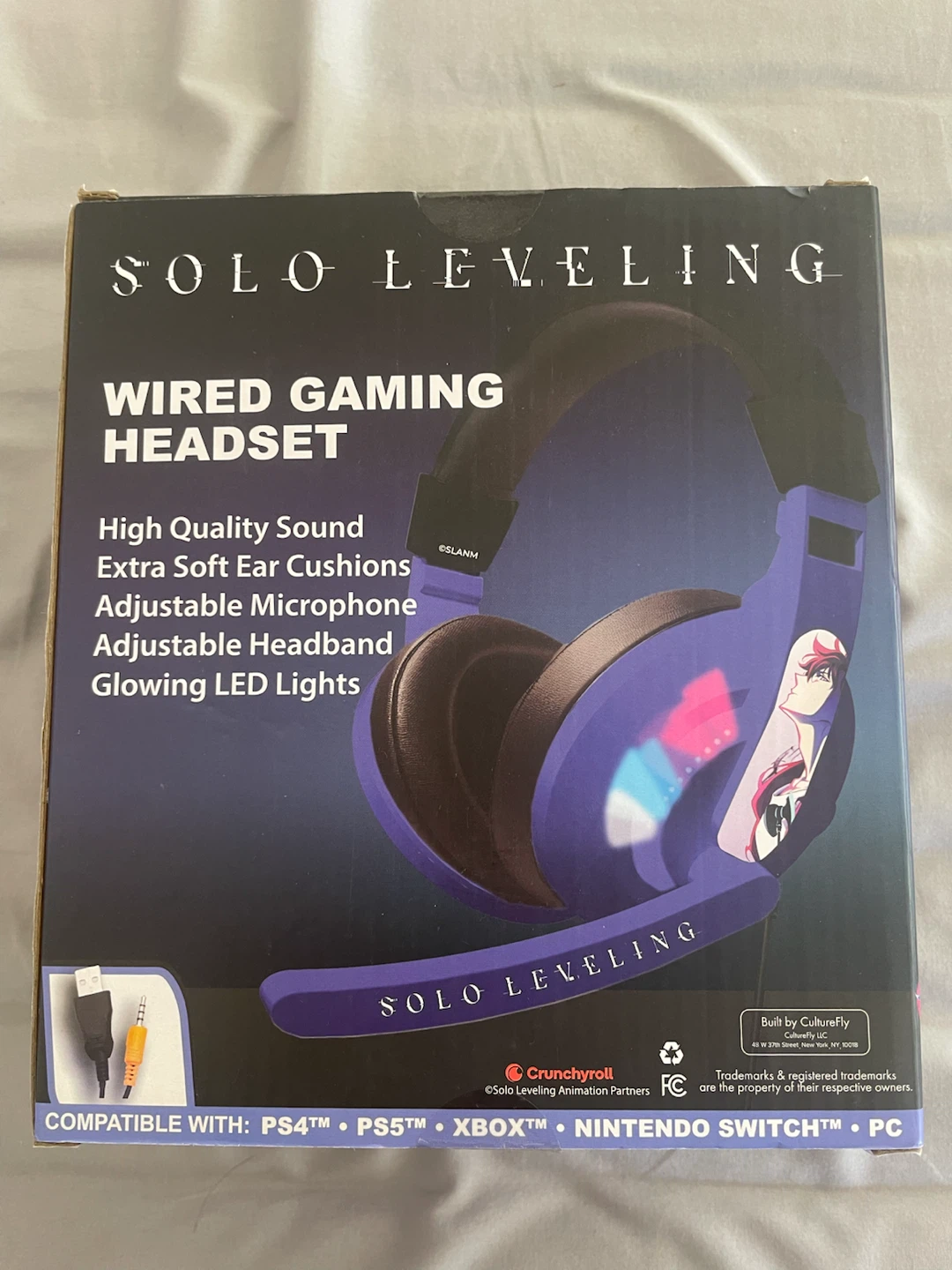 Solo Leveling Wired Gaming Headset with Mic - photo 2