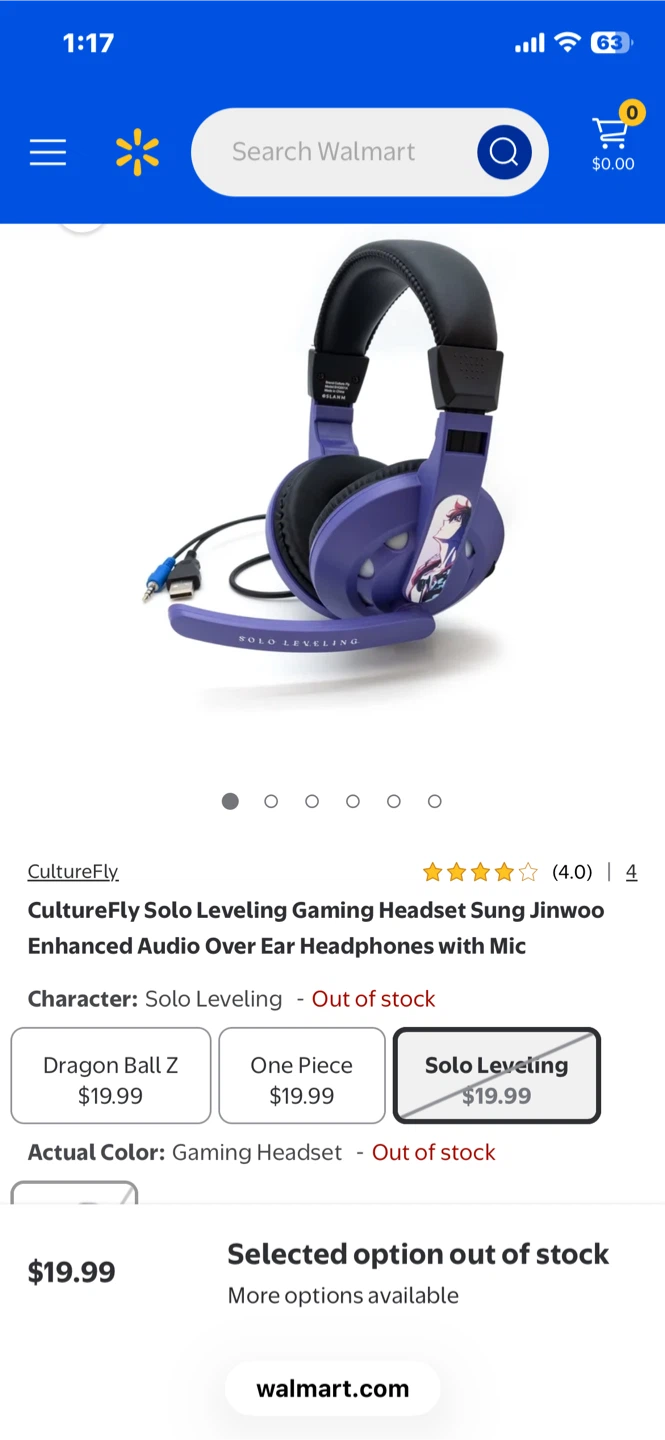 Solo Leveling Wired Gaming Headset with Mic - photo 4