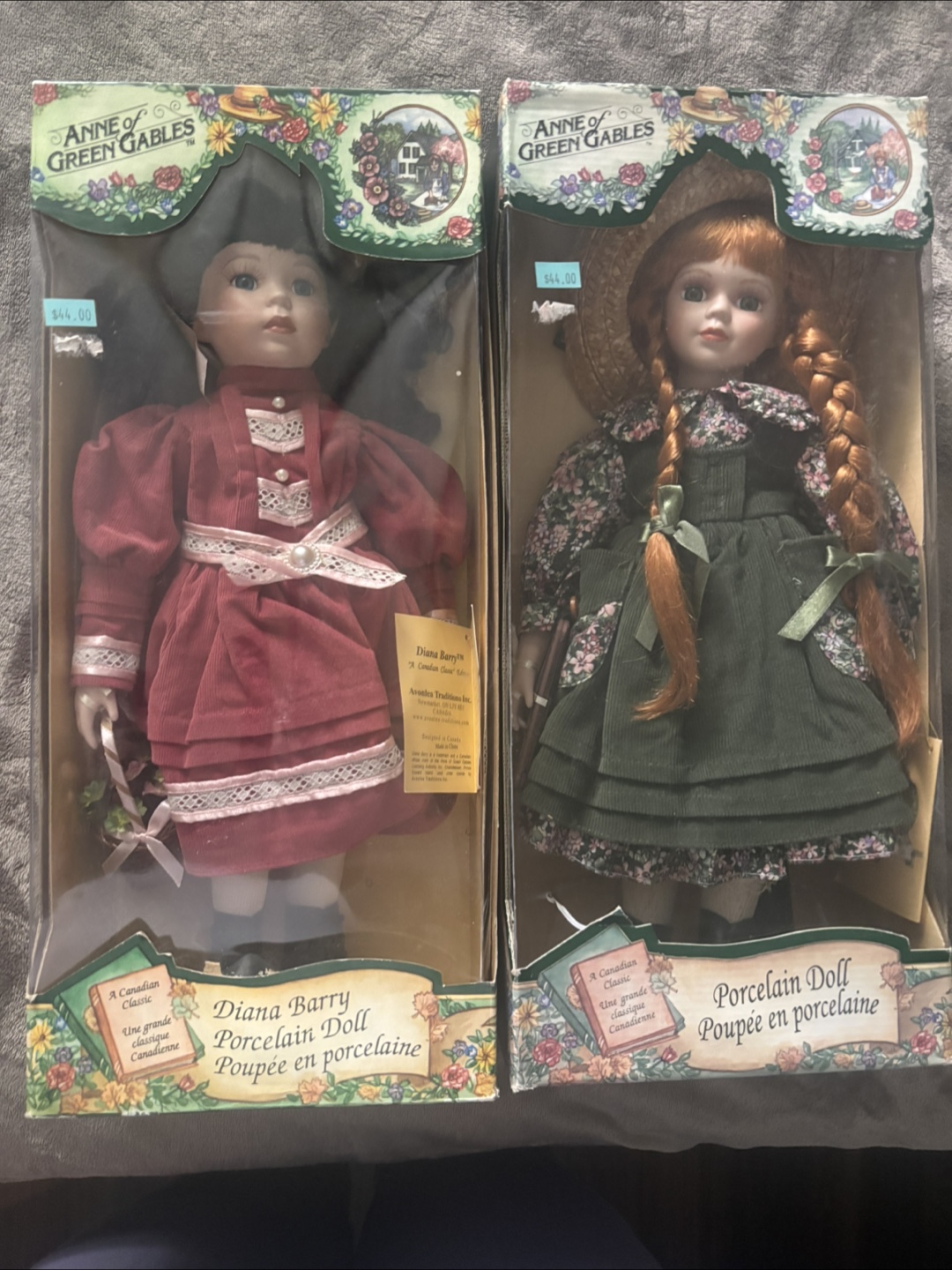 Anne of Green Gables Porcelain Dolls