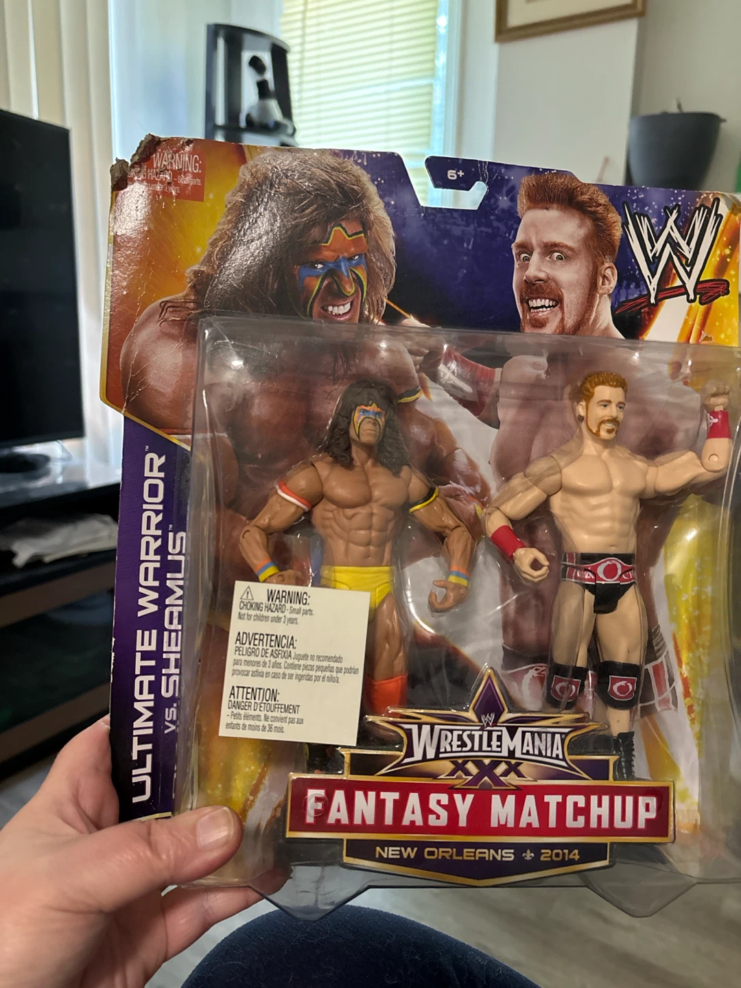 2-Pack (Ultimate Warrior Vs. Sheamus)-Sealed! - photo 2