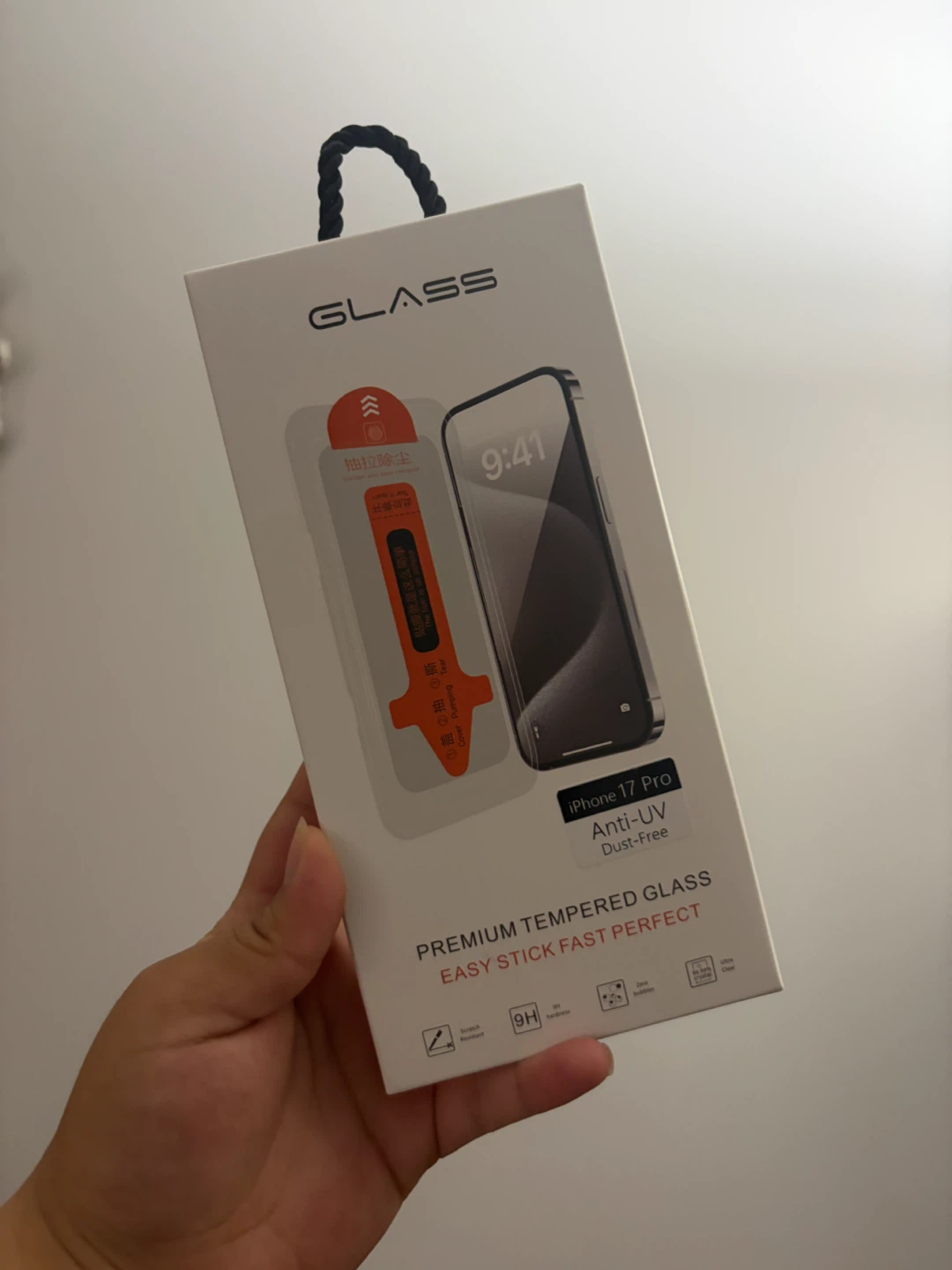 iPhone 17 Pro Screen Protector - Tempered Glass