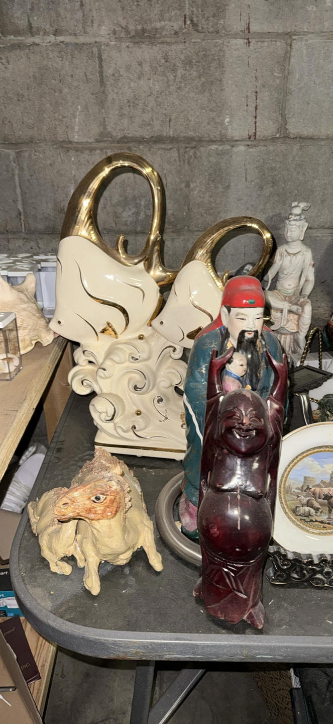 Large Collection of Asian Figurines and Decor - photo 2