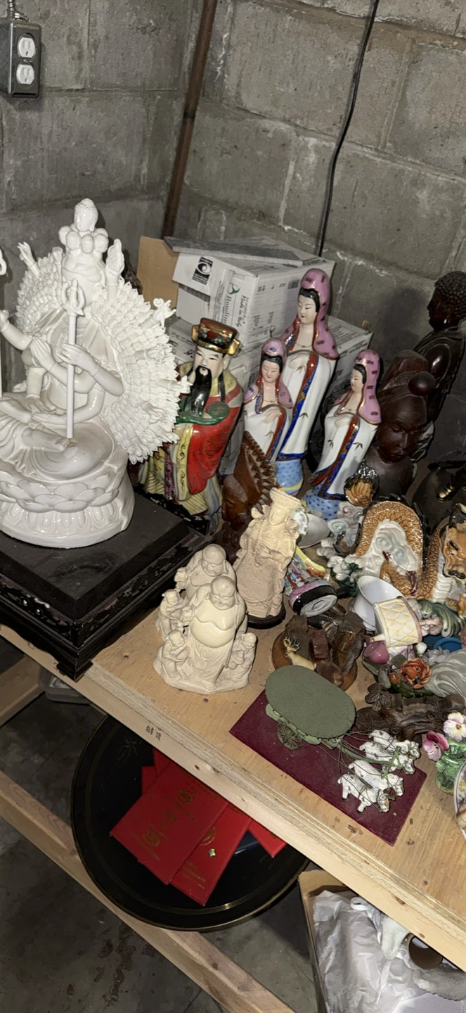 Large Collection of Asian Figurines and Decor - photo 3
