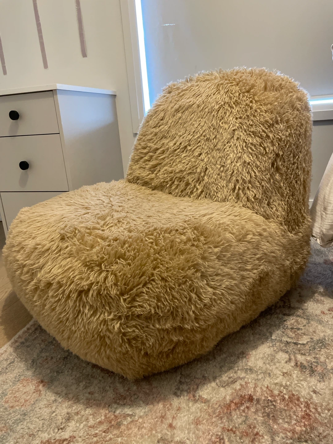 Structube Fluffy Accent Chair