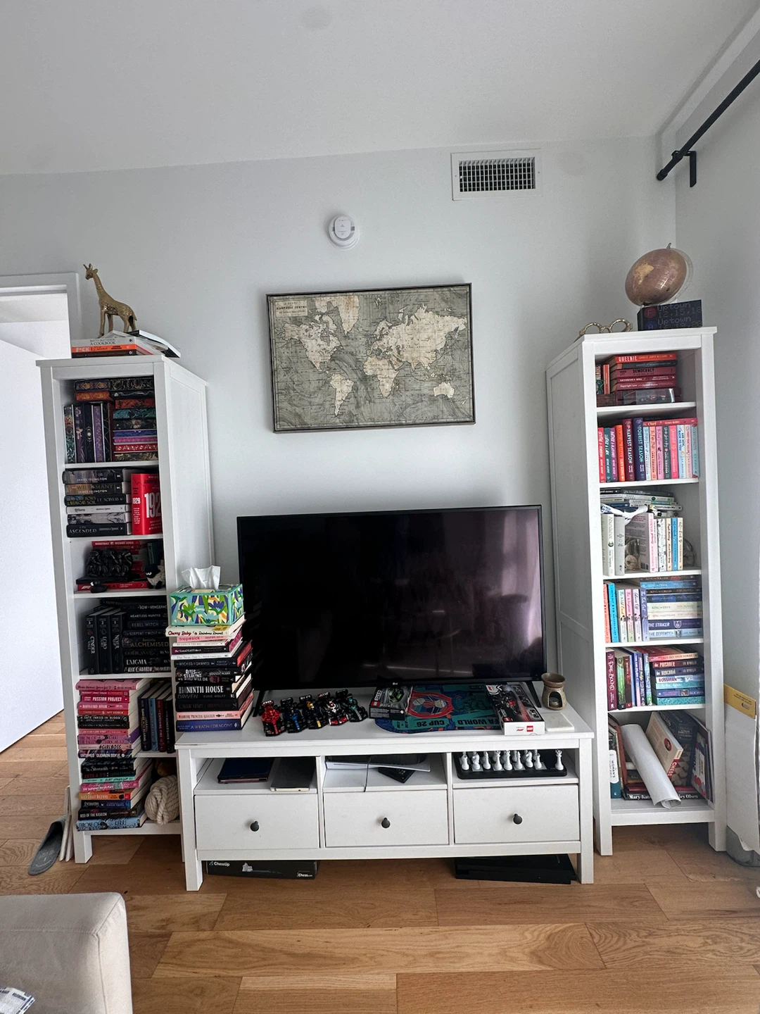 IKEA HEMNES TV Storage Combination - White Stain
