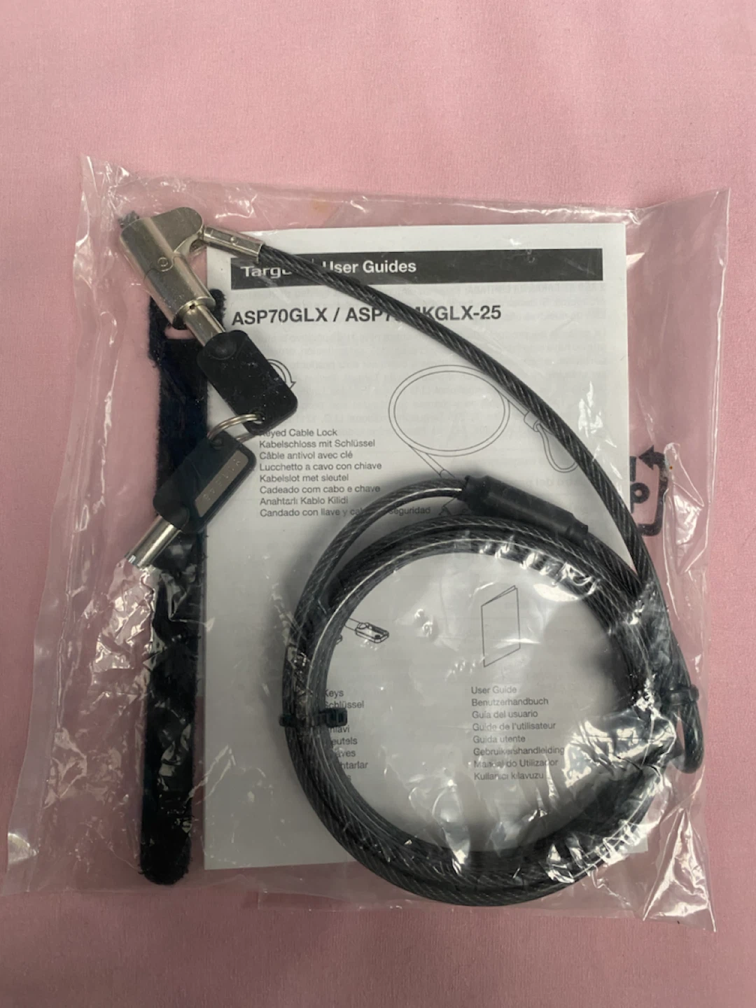 Keyed Cable Lock