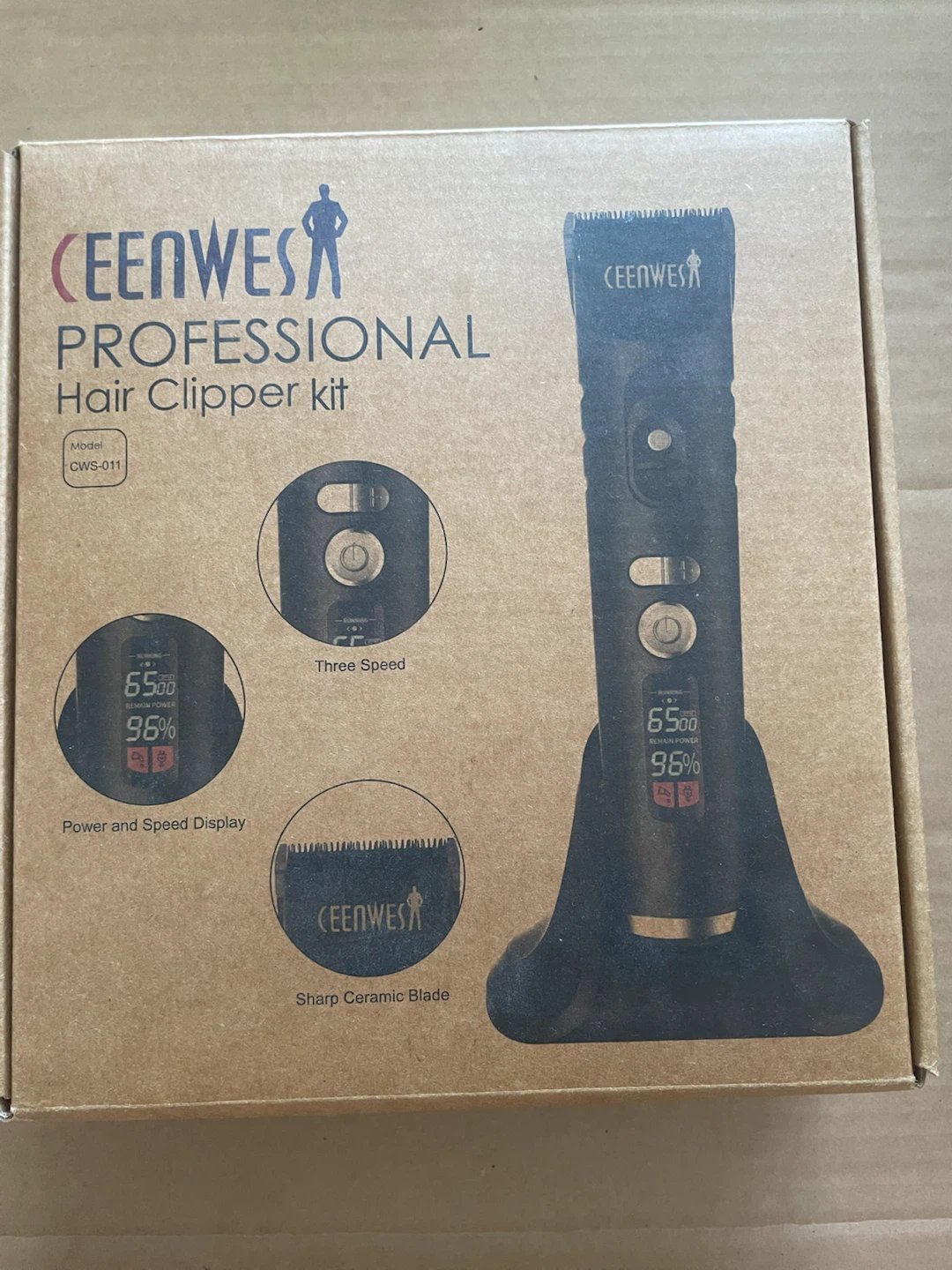 Ceenwes CWS-011 Professional Hair Clipper Kit
