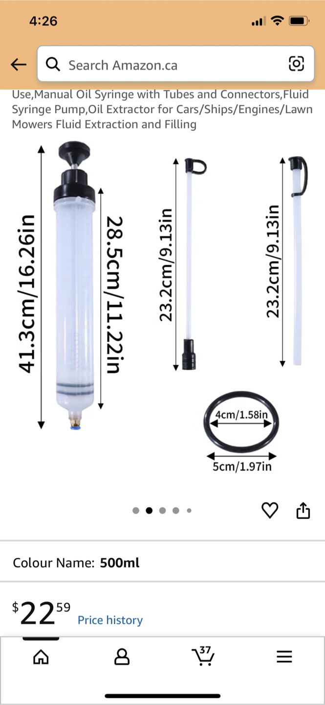 500ml Fluid Extractor and Fill Pump - photo 2