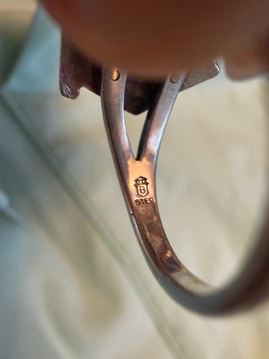 Birks Sterling SilverSchool Alta Peters Ring Size 6 - photo 4