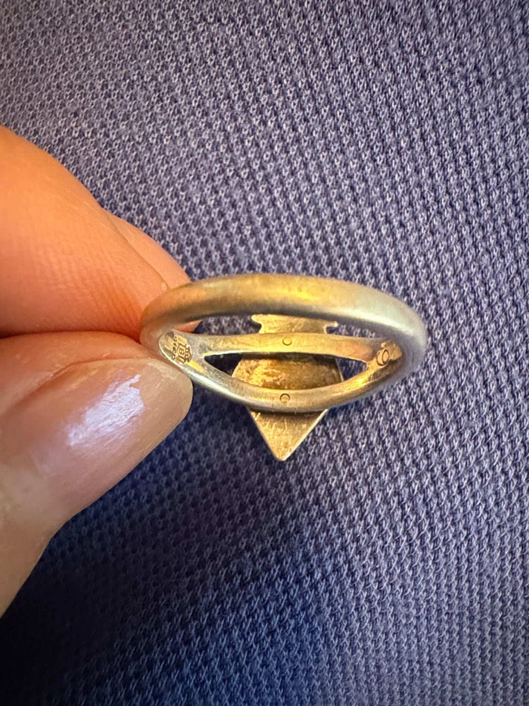 Birks Sterling SilverSchool Alta Peters Ring Size 6 - photo 5