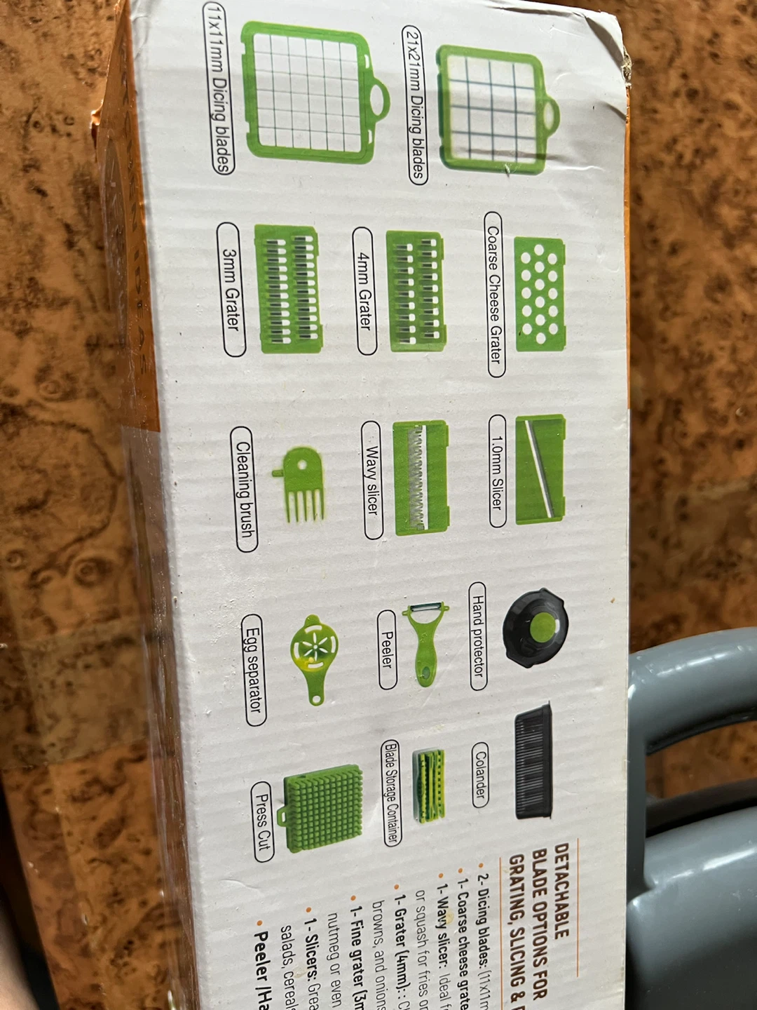 Kitchen Ideas 16-Piece Veggie Slicer - photo 3