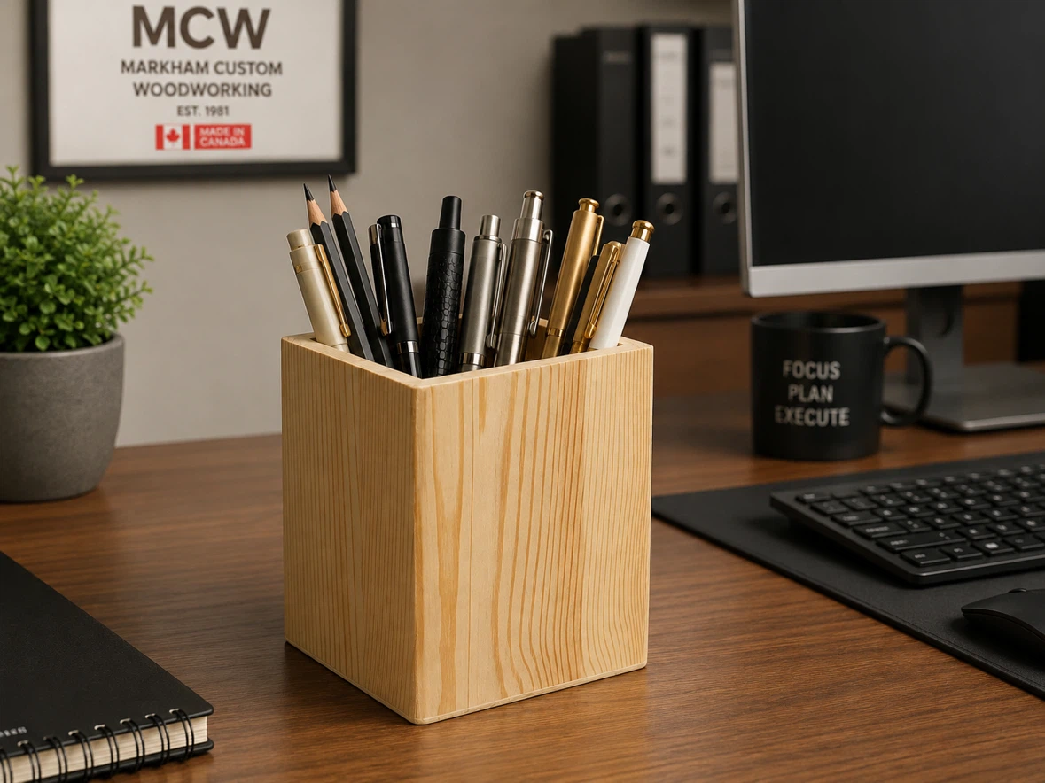 MCW Markham Custom Woodworking Pen Holder - photo 3
