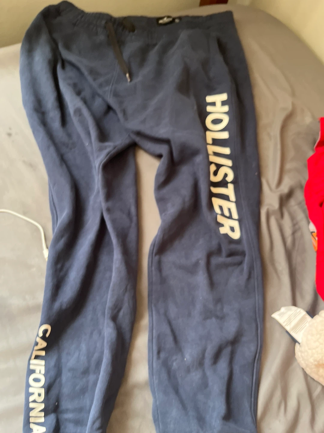 Hollister Navy Sweatpants