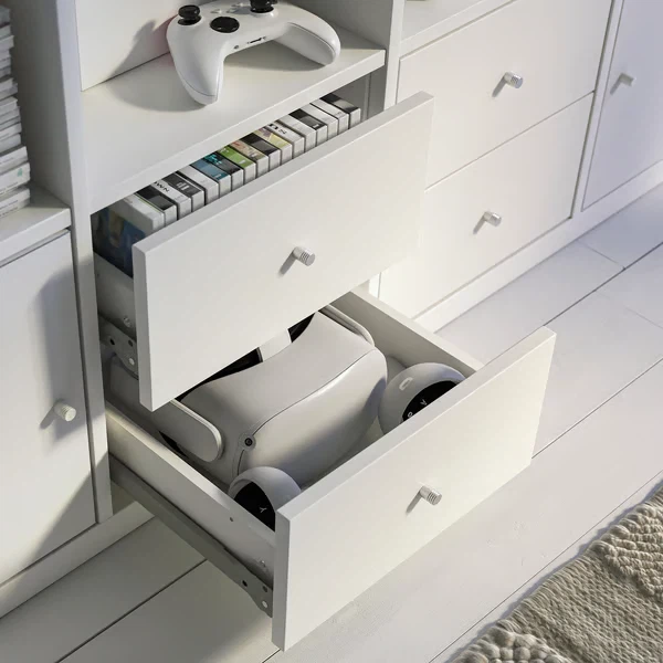 IKEA KALLAX White Drawer Inserts X8 - photo 4
