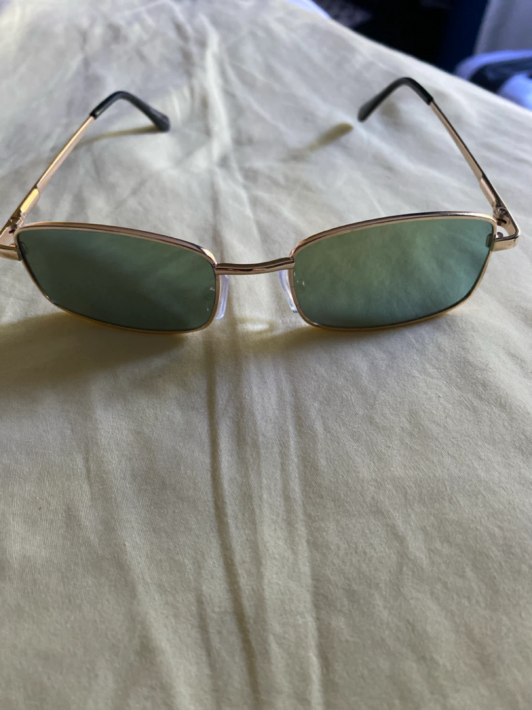 Rectangular Sunglasses with UV Protection - photo 2