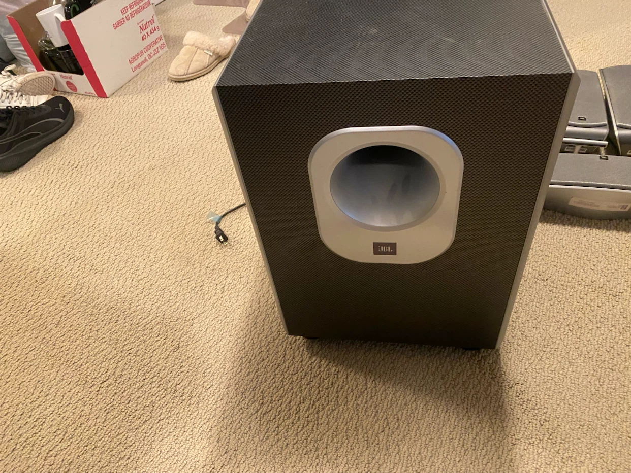 JBL Subwoofer and Sony Receiver Speaker Set - photo 3