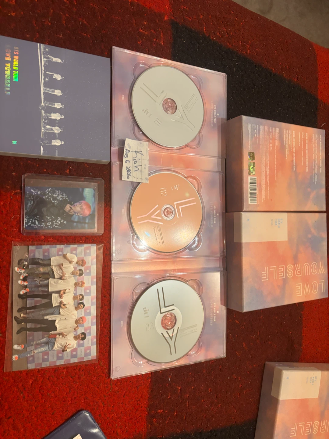 BTS World Tour 'Love Yourself' Seoul DVD Set Japanese Version