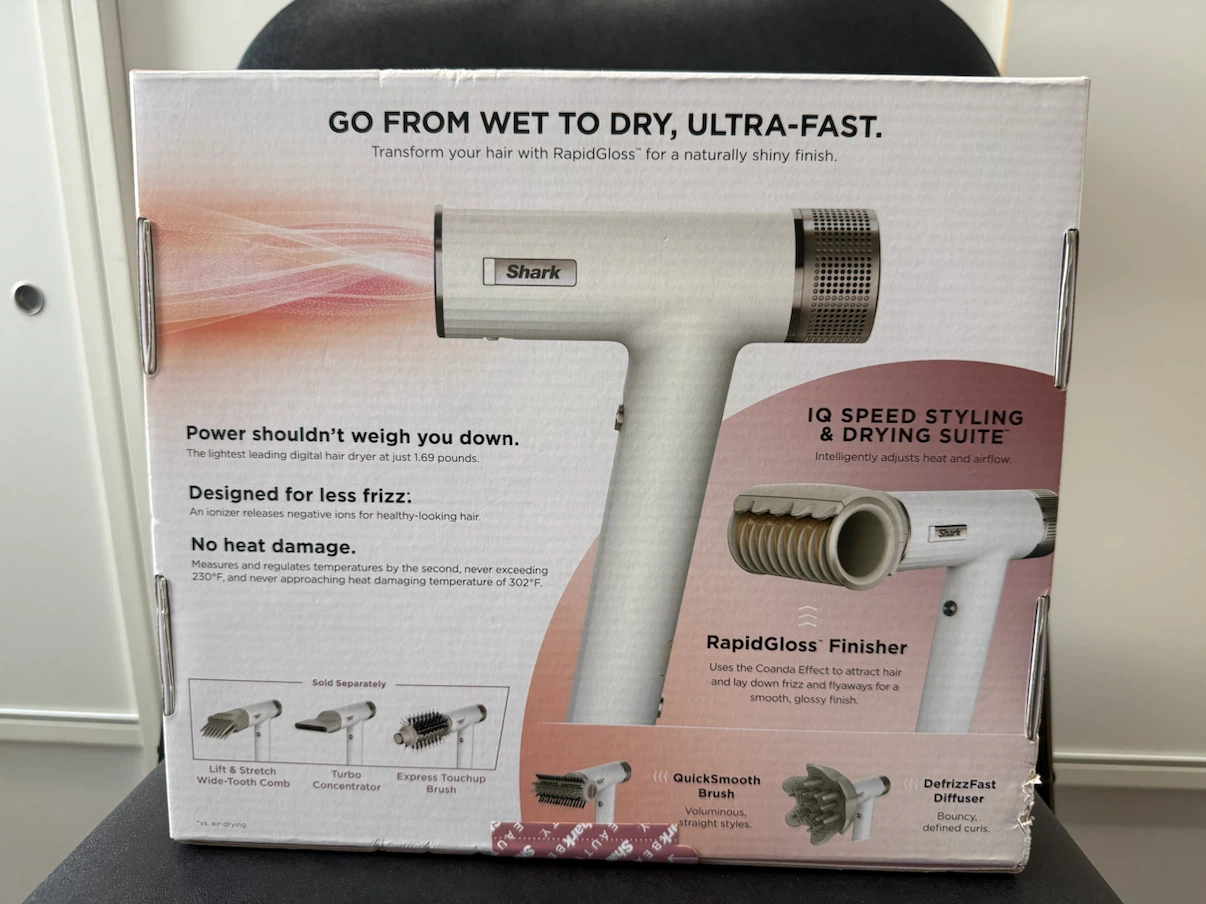 Shark SpeedStyle RapidGloss Finisher & High-Velocity Dryer - photo 2