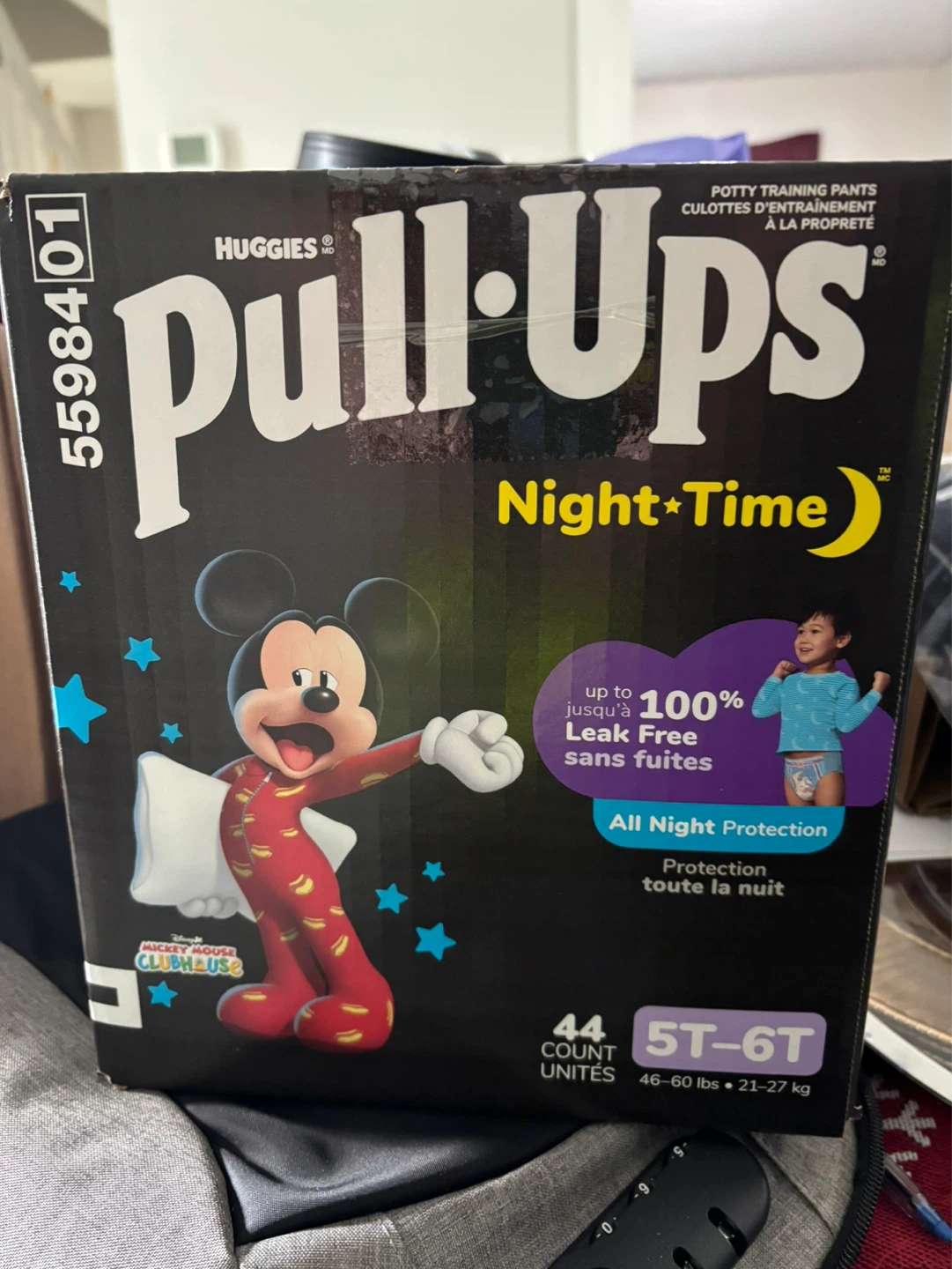 Huggies Pull-Ups Night Time Potty Training Pants 5T-6T