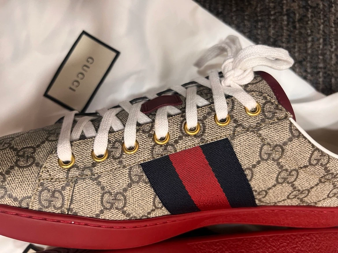 Gucci GG Supreme Canvas Sneakers - photo 5