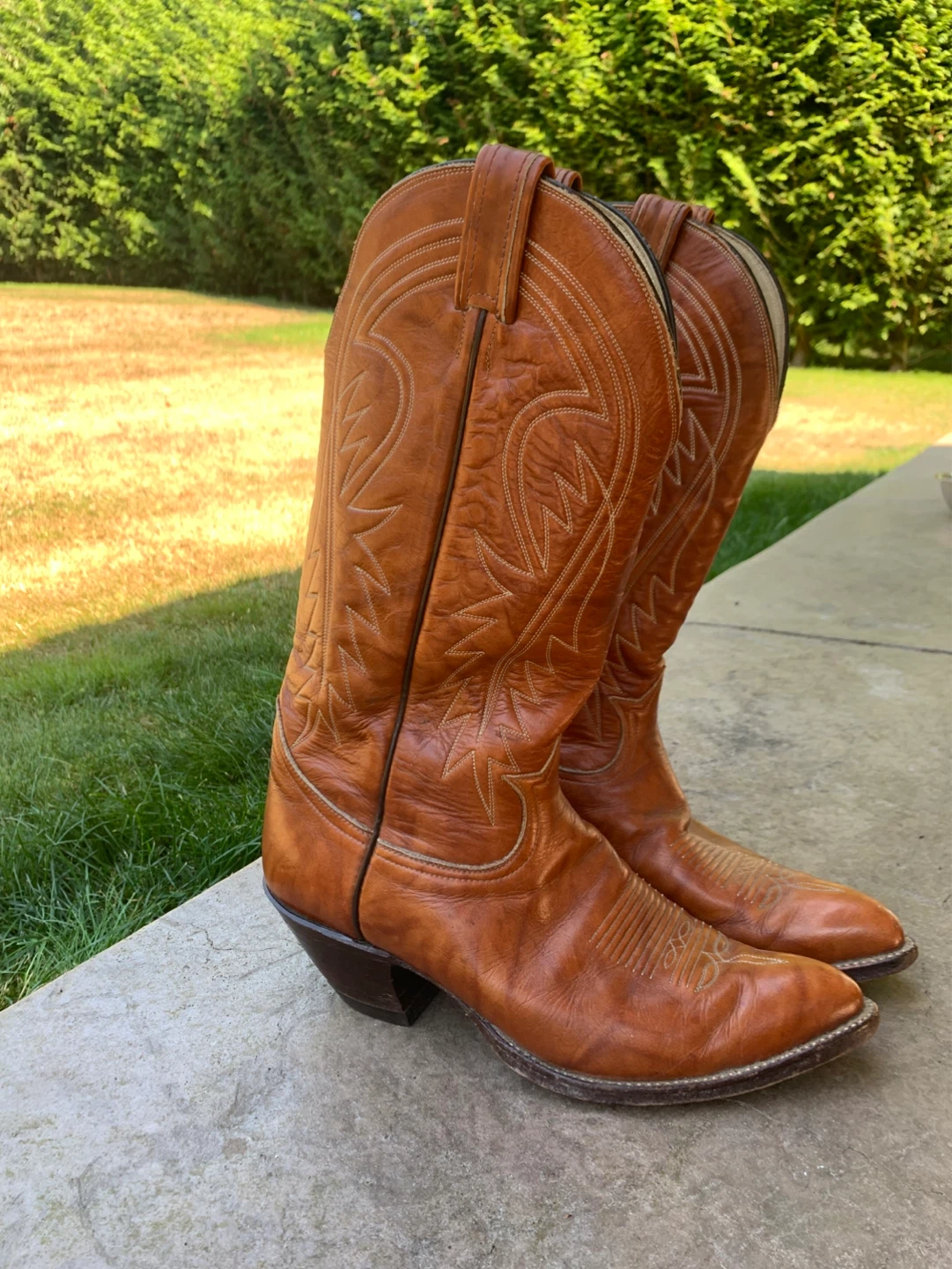 Tony Lama Cowboy Boots - Size 10D