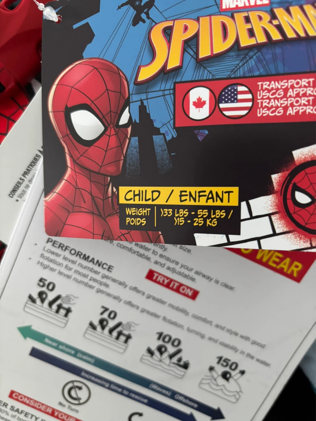 Marvel Spider-Man Child Life Vest - photo 2