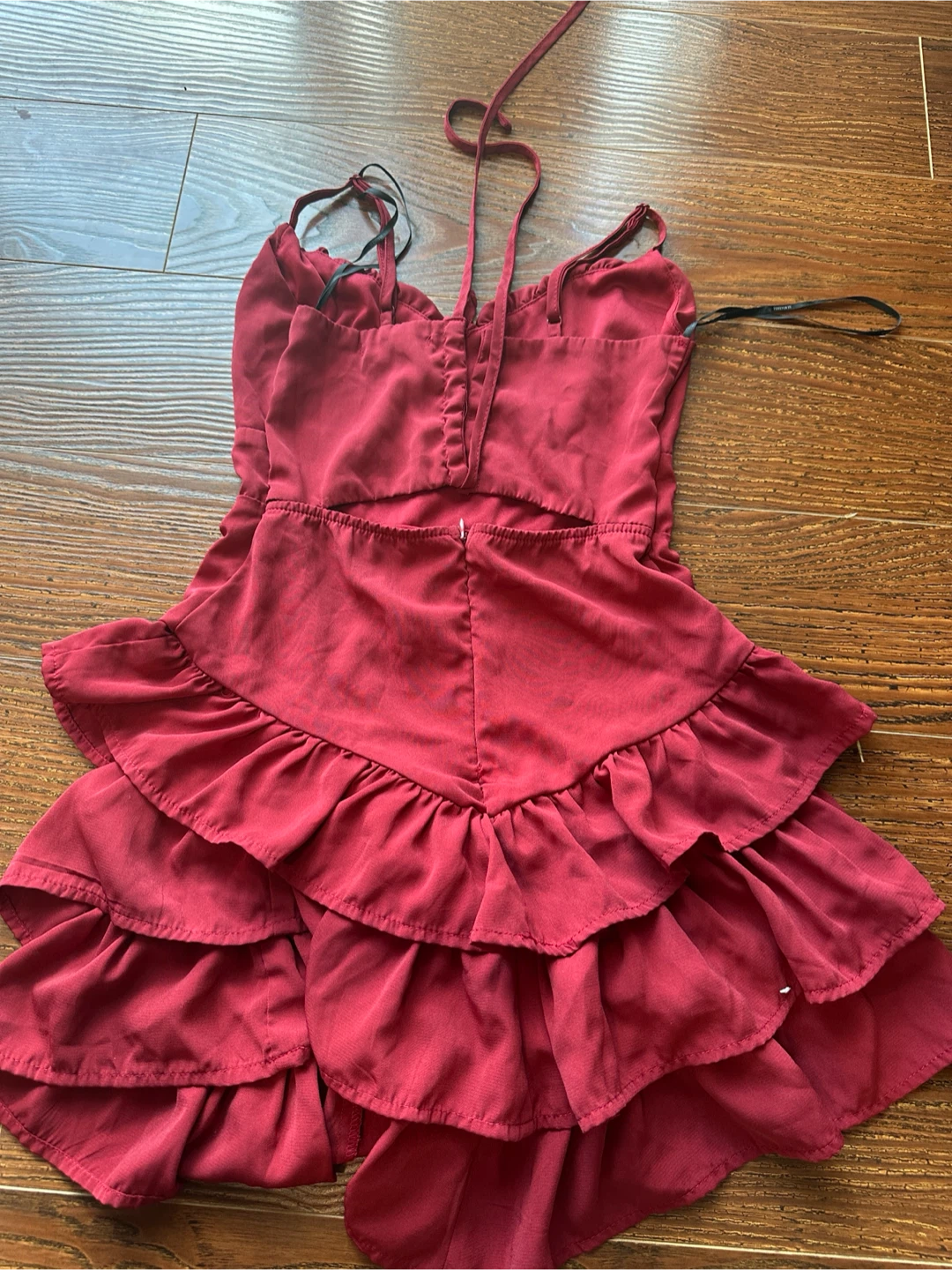 Red dress