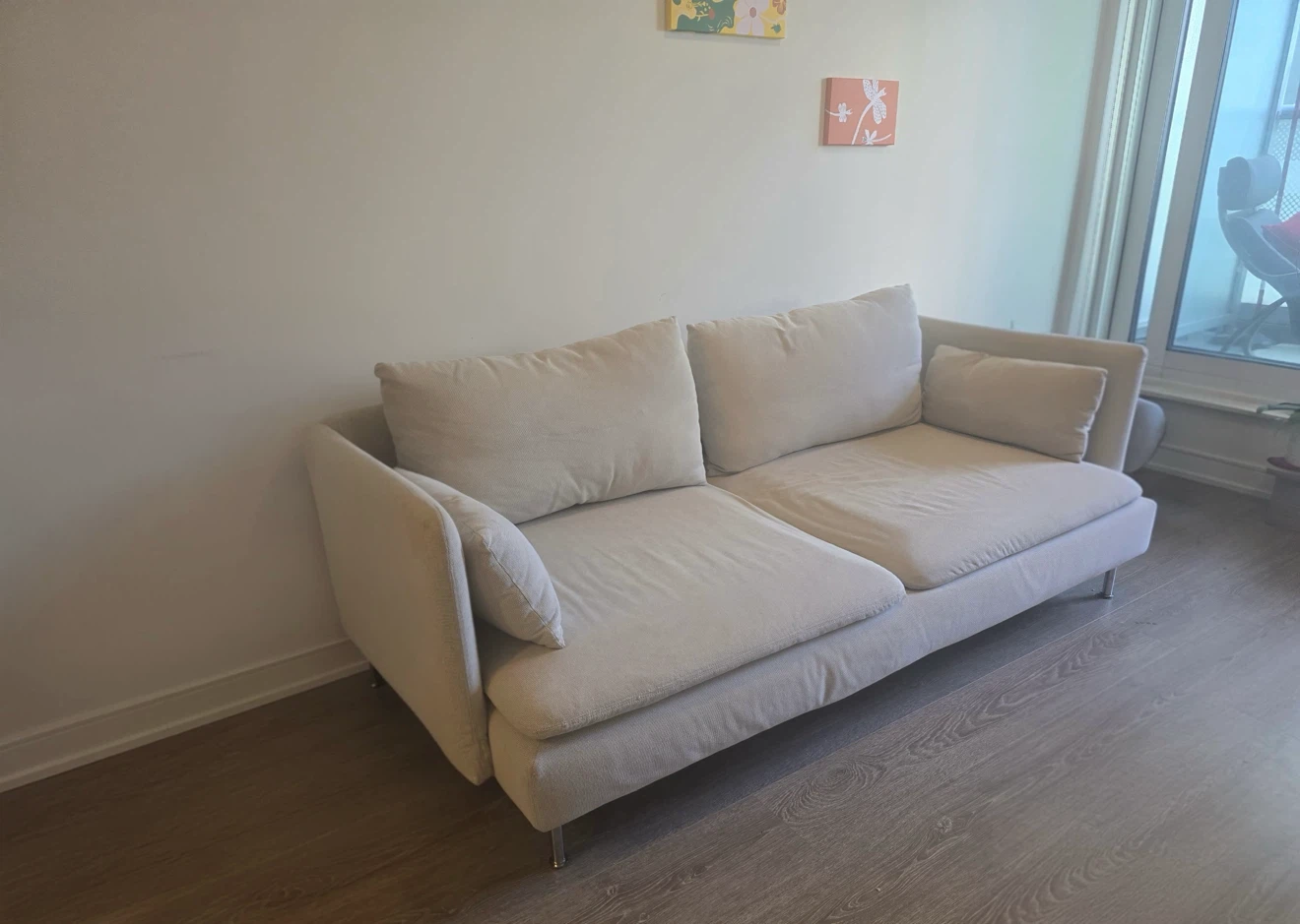 IKEAa SÖDERHAMN Sofa – Fridtuna Light Beige – $500