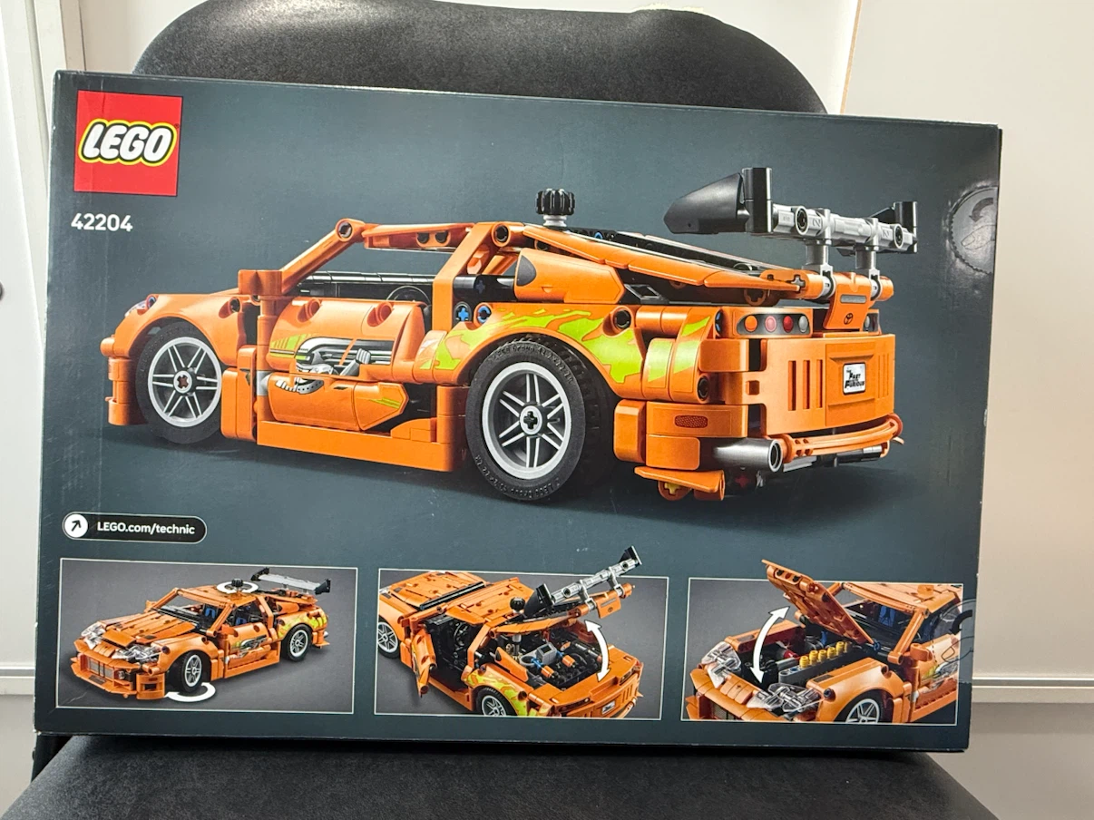 LEGO Technic Fast & Furious Toyota Supra MK4 42204 - photo 2